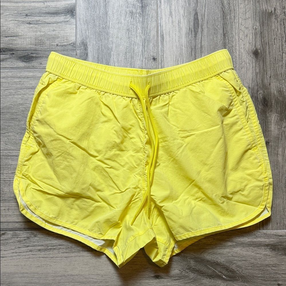ASOS Bright Yellow Limelight Swim Shorts Size Small